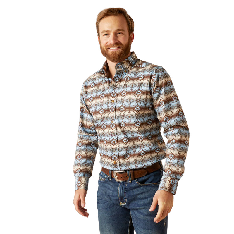 Ariat Men's Team Wright Multicolor Shirt