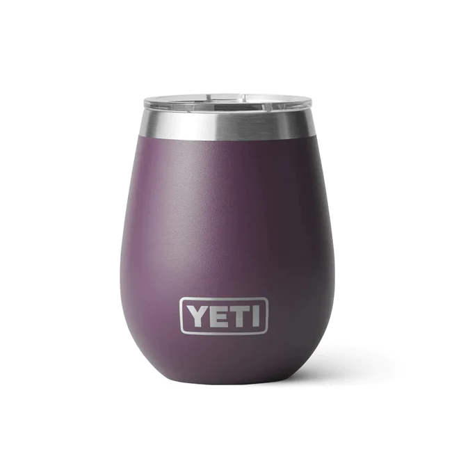 Yeti Rambler Nordic Purple 10 Oz With Magslider Wine Tumbler