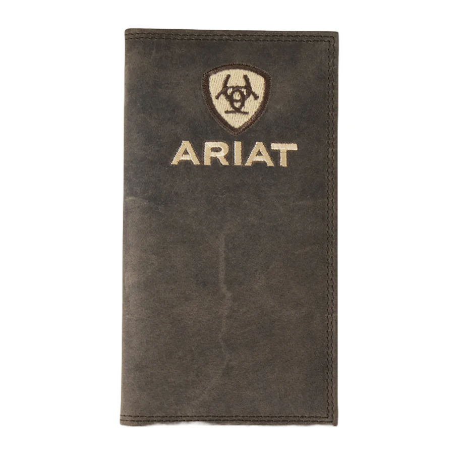 Ariat Men's Rodeo Crazy Horse Slim Fit Brown Wallet