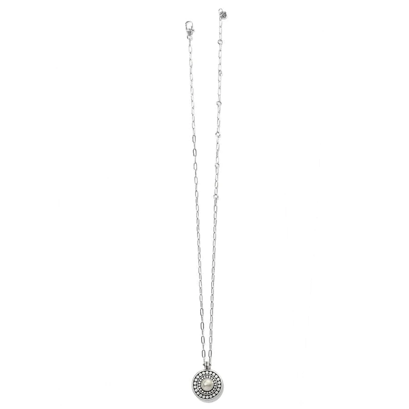 Pearl Wrapped Pebble Necklace main image 0