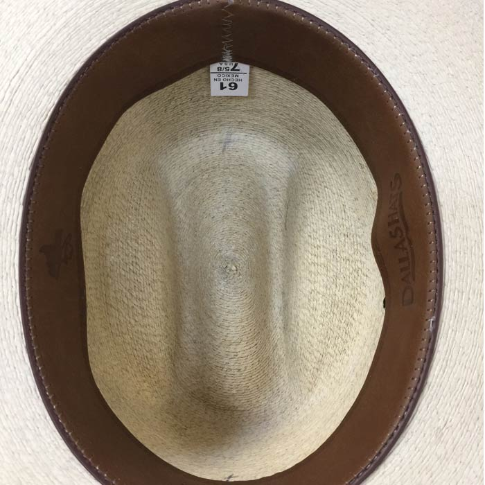 Dallas Men's Palm Light Brown Hat