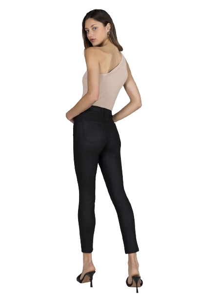 Ceros Women's Sophia Skinny Black Jean