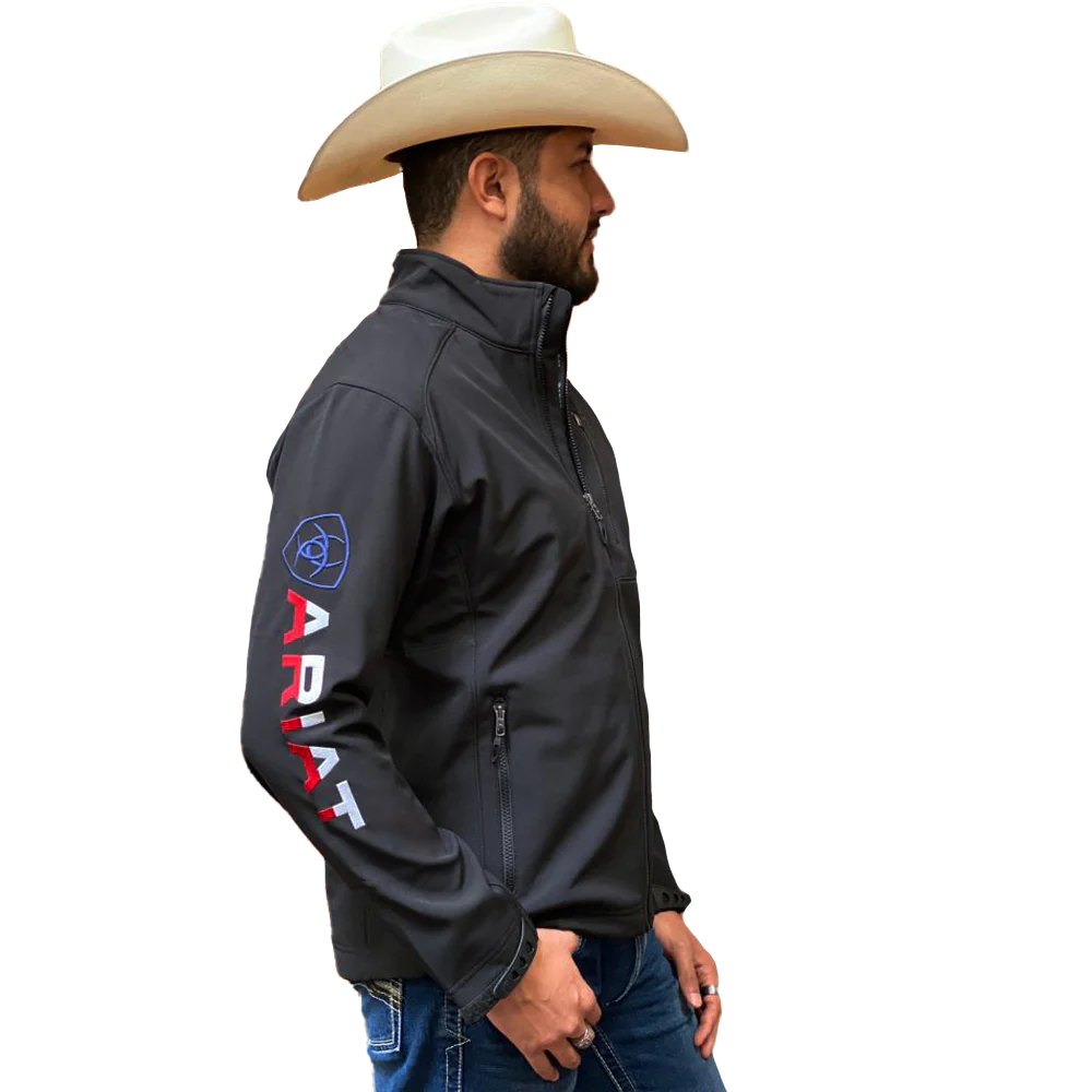 Ariat Men's Texas Softshell Black Jacket