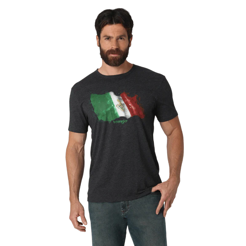 Wrangler Men's Mexican Flag T-shirt