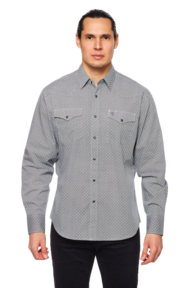 Avalon Men´s Long Sleeve Grey Shirt