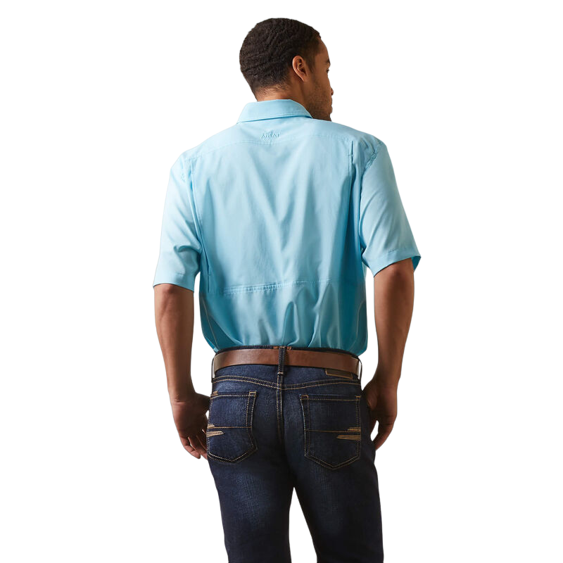 Ariat Men's VenTEK Classic Turquoise Shirt