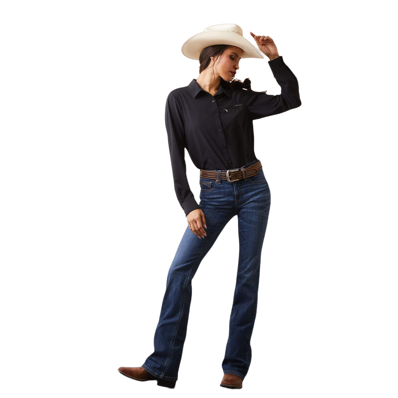 Ariat Women's Black Ventek Stretch Shirt