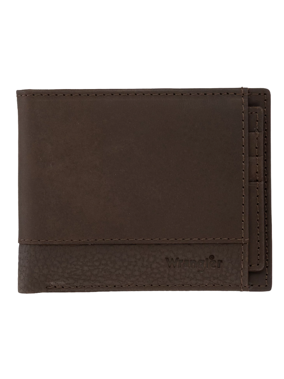 The Boot Jack | Wrangler Men's Brown Embossed Wallet | Style