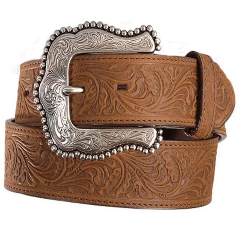 Tony Lama Men´s Layla Bark Brown Belt