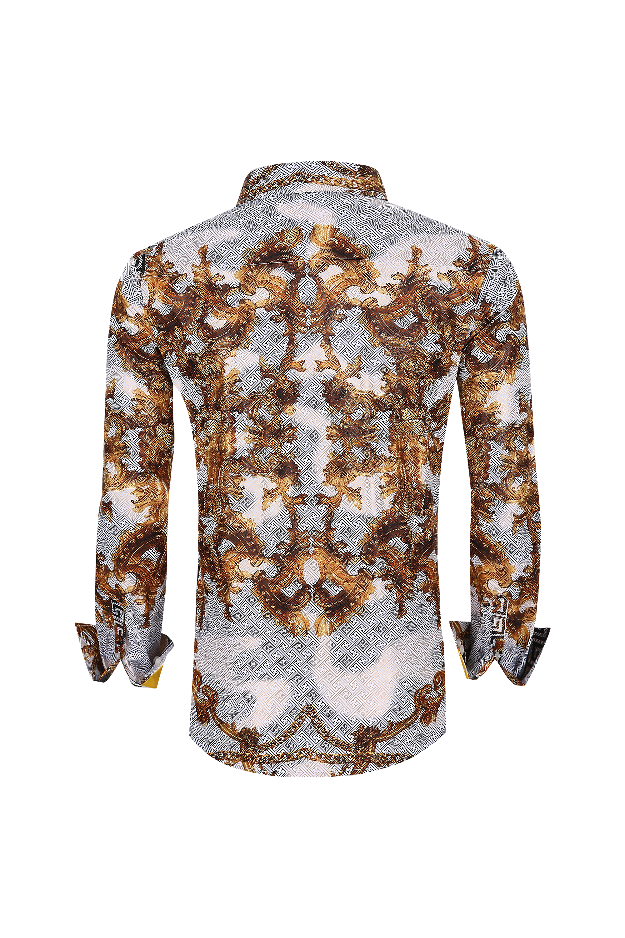 Avalon Men’s Slim Fit Modern Printed Shirt
