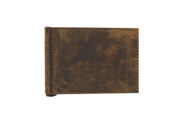Gem Dandy Men's Brown Front Pocket Wallet