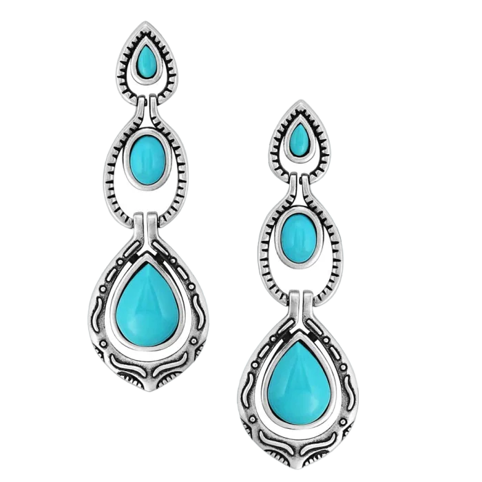Montana Women's Unmatched Beauty Turquoise Earrings