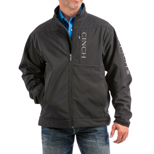 Cinch Men's Black Concealed Carry Bonded Jacket