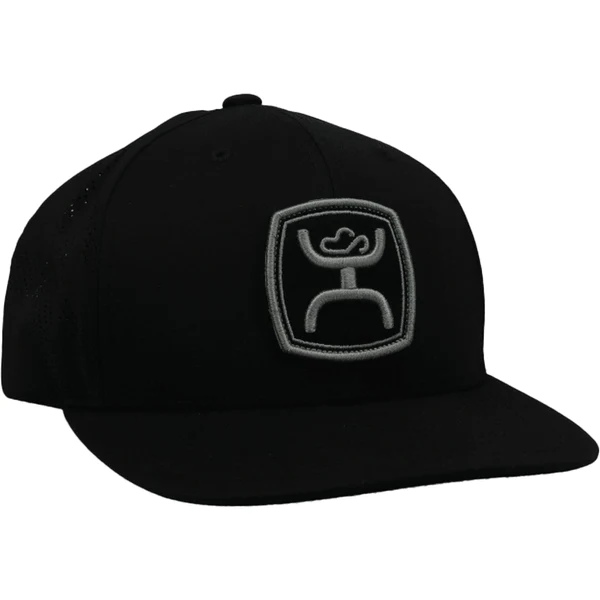 Hooey Men's Zenith Black Mesh Cap