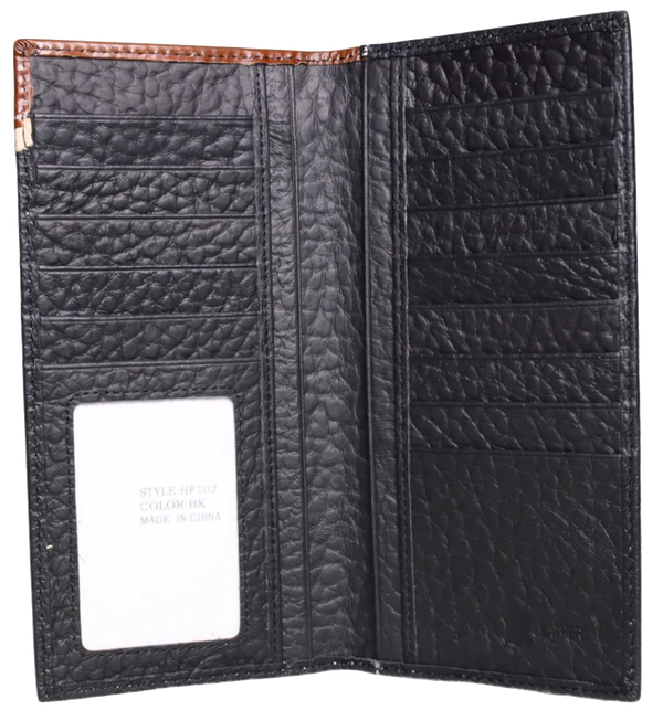 Top Notch Men's Black Praying Cowboy Wallet