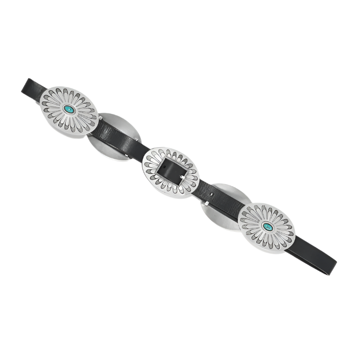 Brighton Women's Blackbird Concho Black Belt