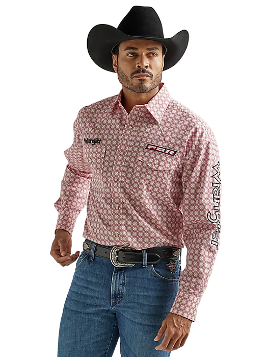 Wrangler Men's Logo Red Shirt