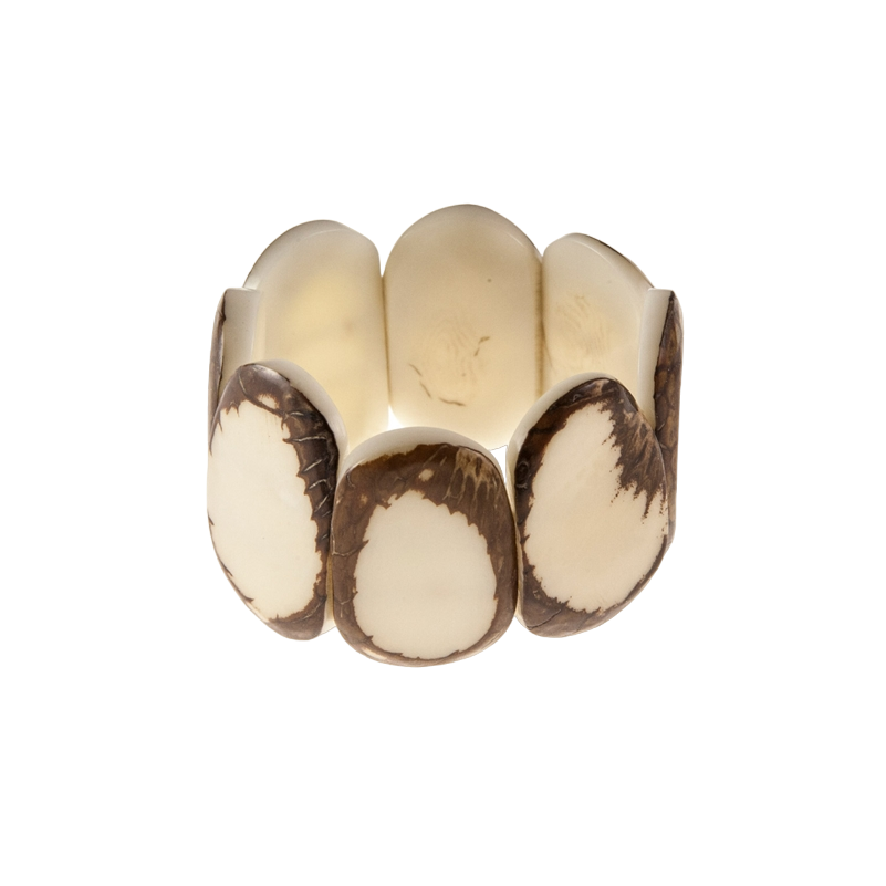 Tagua Women's Carved Ivory Bracelet