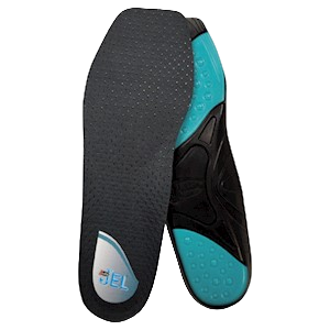 Justin Unisex Jel Square Toe Charcoal Insole
