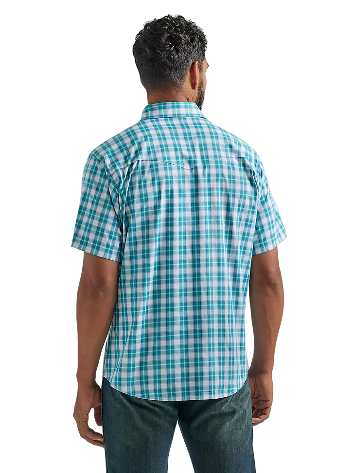 Wrangler Men's Western Snap Wrinkle Resist Shirt - Big