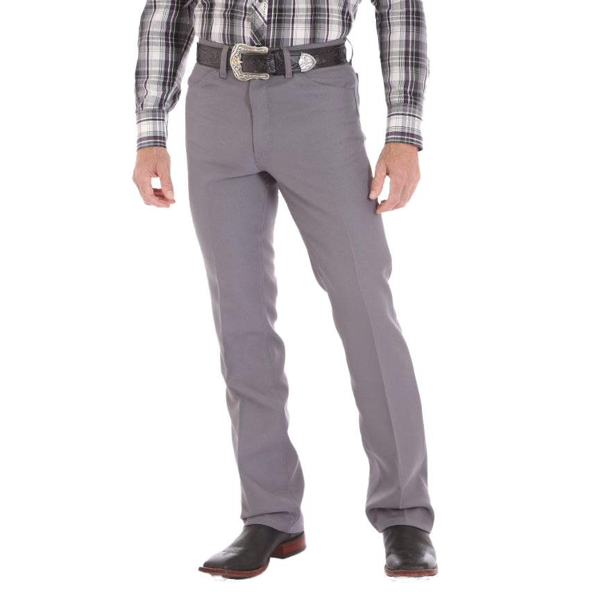 Wrangler Men's Grey Wrancher Dress Jeans Big Tall