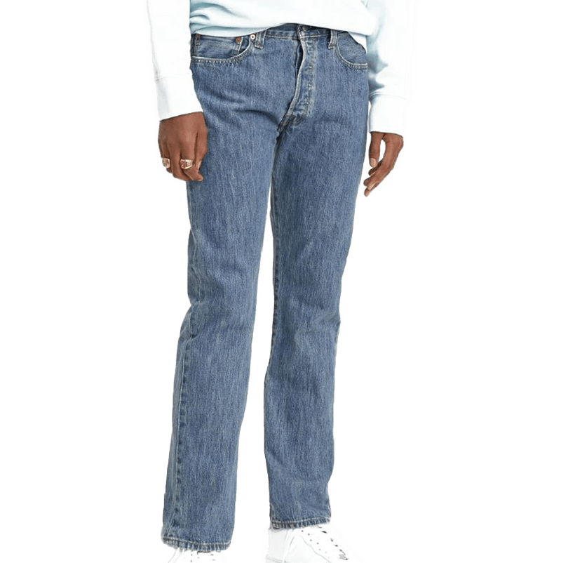 Levi Strauss Men's 501 Original Mid Rise Blue Jeans