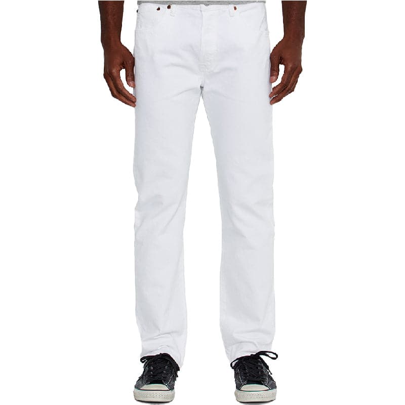 Shop Levi's Men's 501 Original White Jeans Classic Western Style