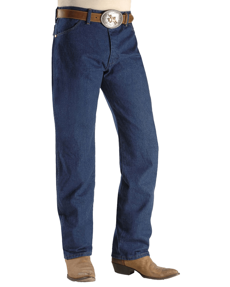 Wrangler Men's Cowboy Cut Original Fit Indigo Jeans - Big