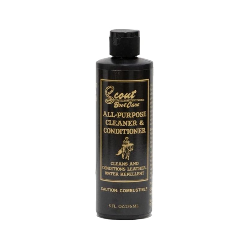 M&F Unisex Scout Premium Leather Black Lotion