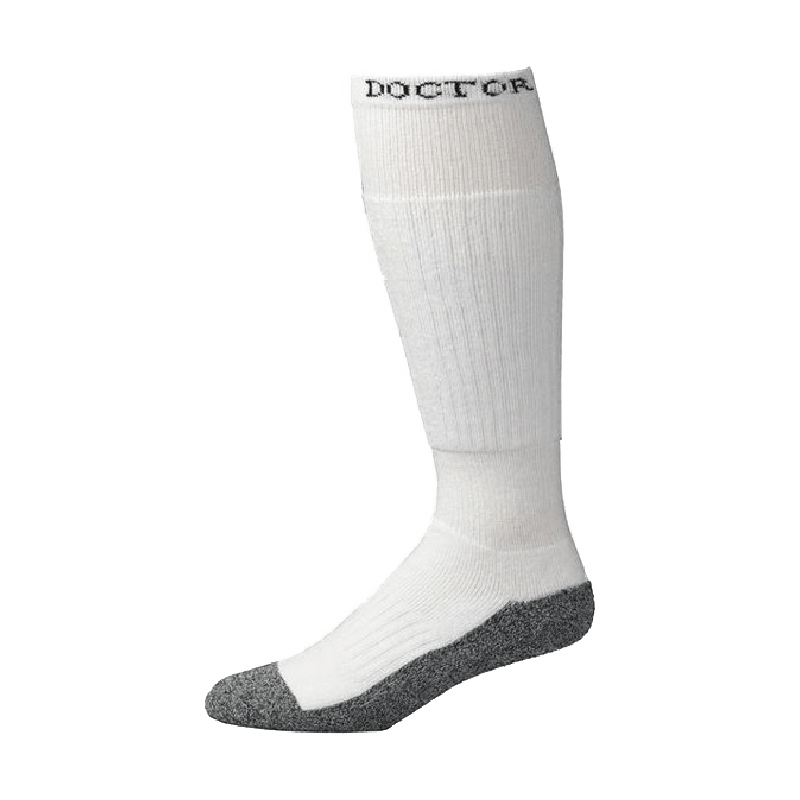 Boot Doctor Men's Large Work White Socks