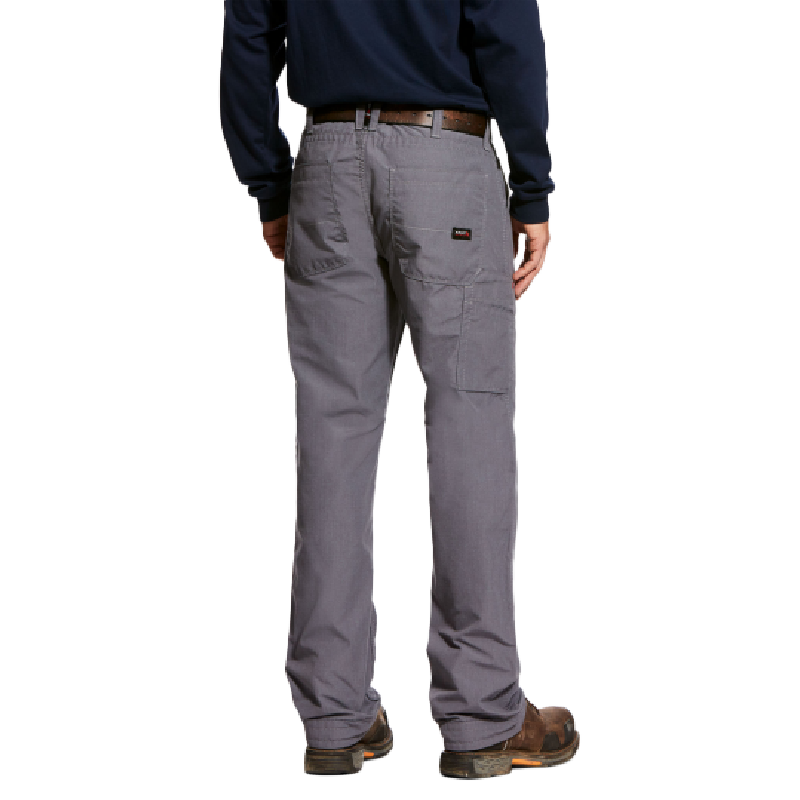 Ariat Men's Low Rise Duralight Ripstop Grey Pants