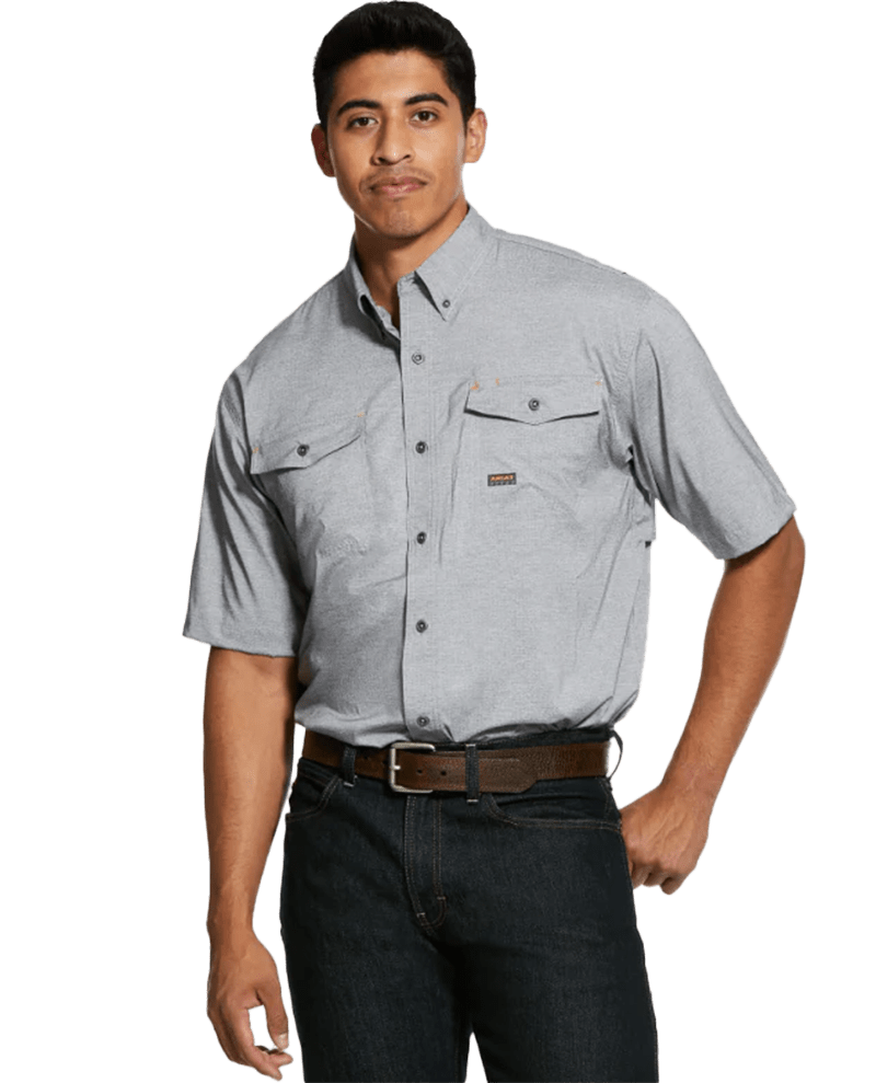 Ariat Rebar Made Tough Venttek Durastretch Work Shirt
