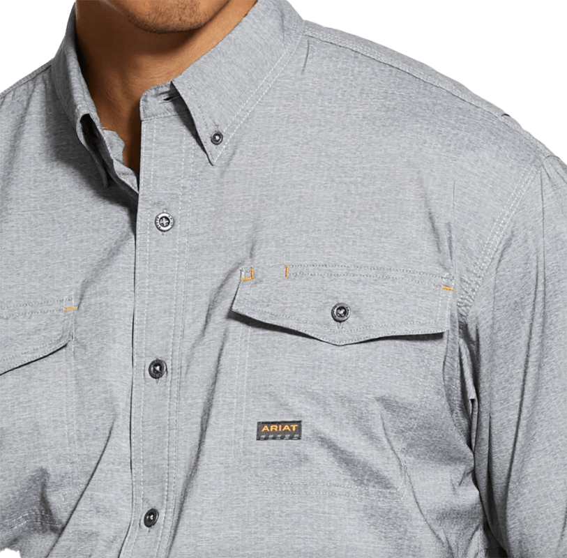 Ariat Rebar Made Tough Venttek Durastretch Work Shirt
