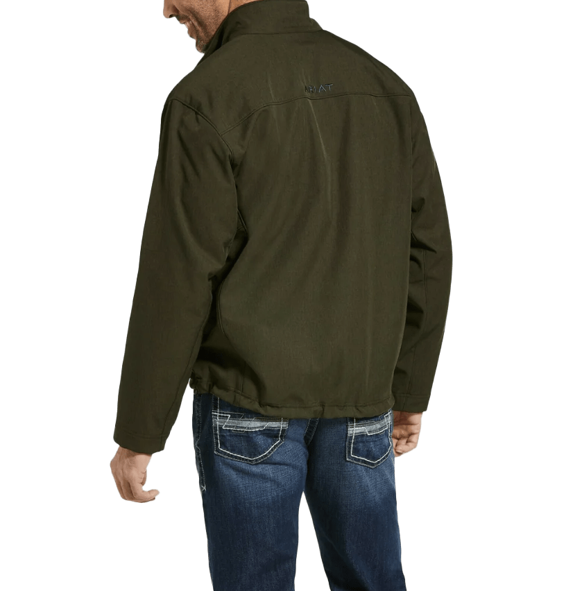 Ariat Men's Vernon 2.0 Stretch Softshell Brine Olive Jacket