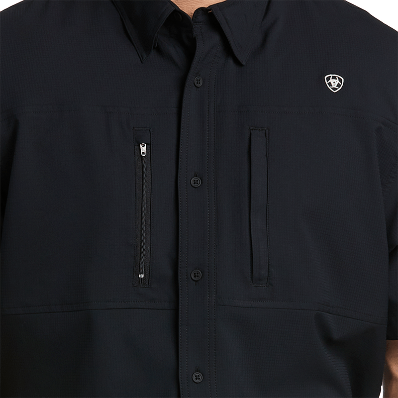 Ariat Men's Black VentTek Classic Fit Shirt