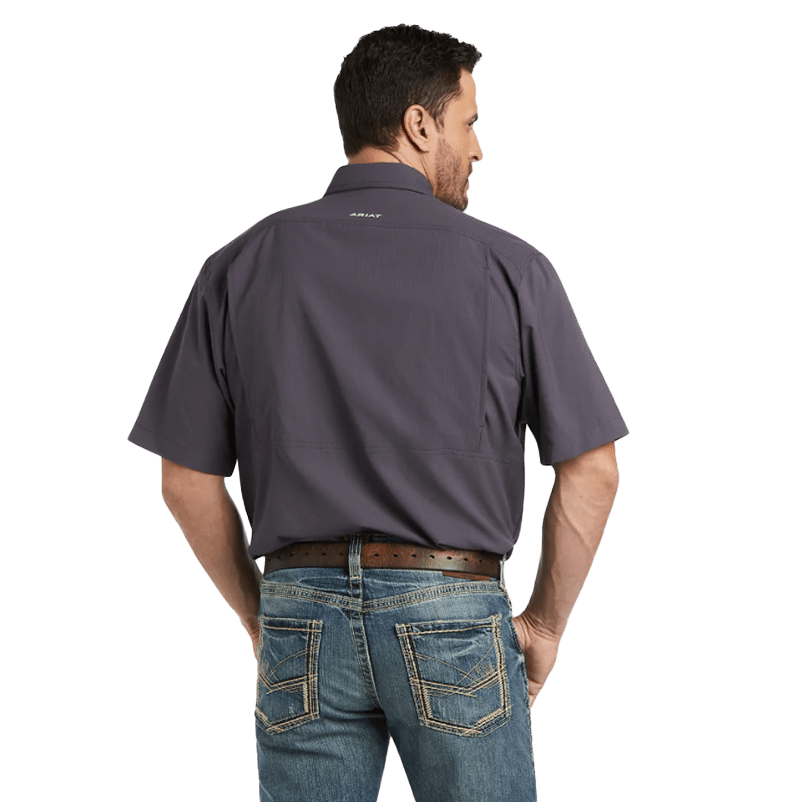 Ariat Men's Grey VentTek Classic Fit Shirt