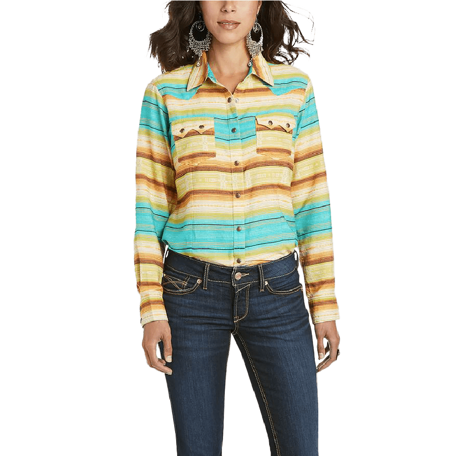 Ariat Real Mesmerizing Serape Stripe Western Shirt