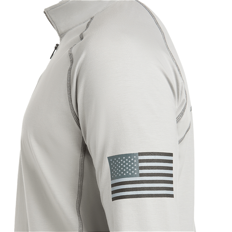 Ariat Men's Fire Resistant Stretch Patriot Silver Shirt