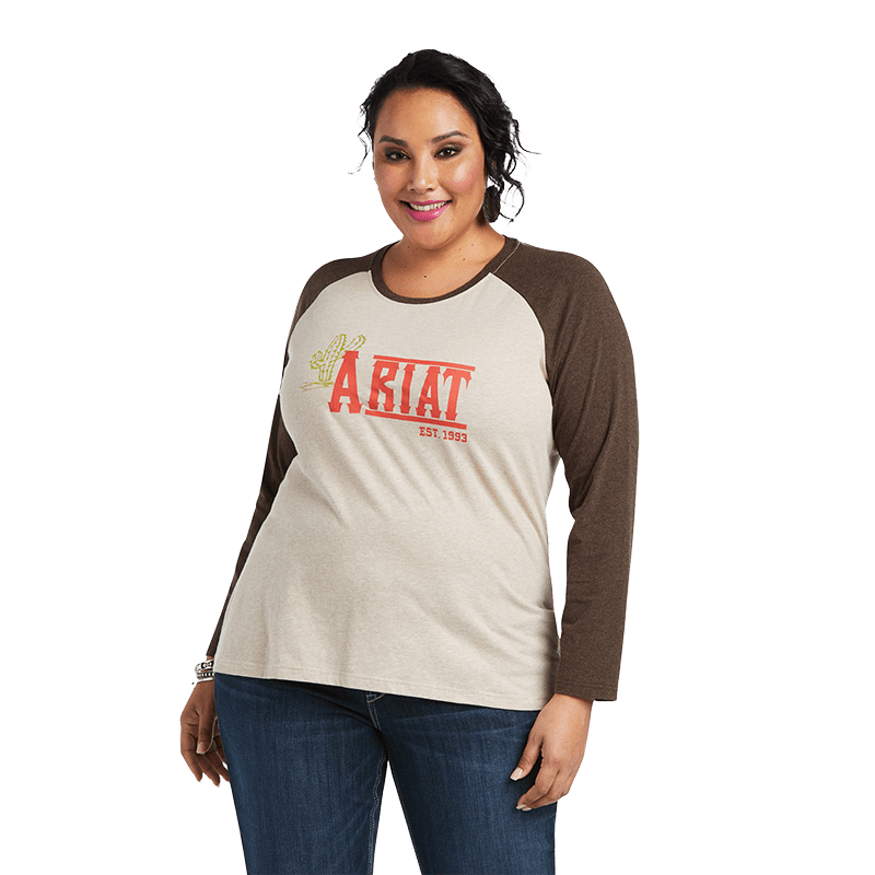 Ariat Ladies REAL Graphic Long Sleeve T-Shirt