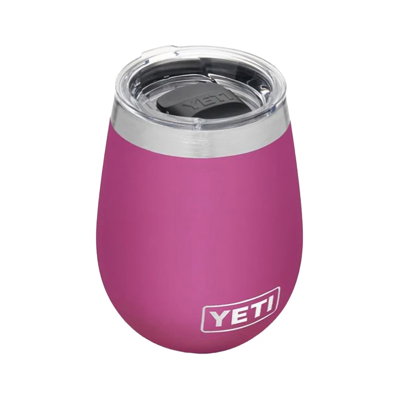 Yeti Rambler 10 oz Prickly Pear Pink Wine Tumbler with Magslider Lid