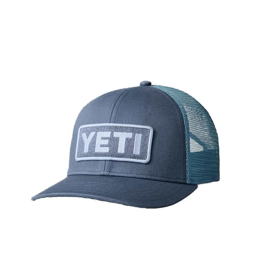 Yeti Blue Trucker Mesh Logo Patch Cap