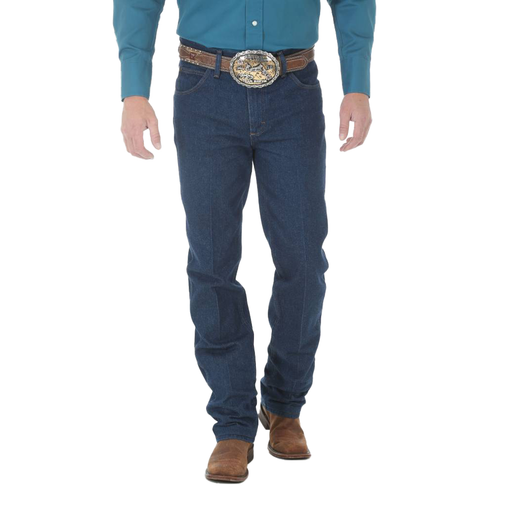 Wrangler Men's Premium Performance Cowboy Blue Jeans
