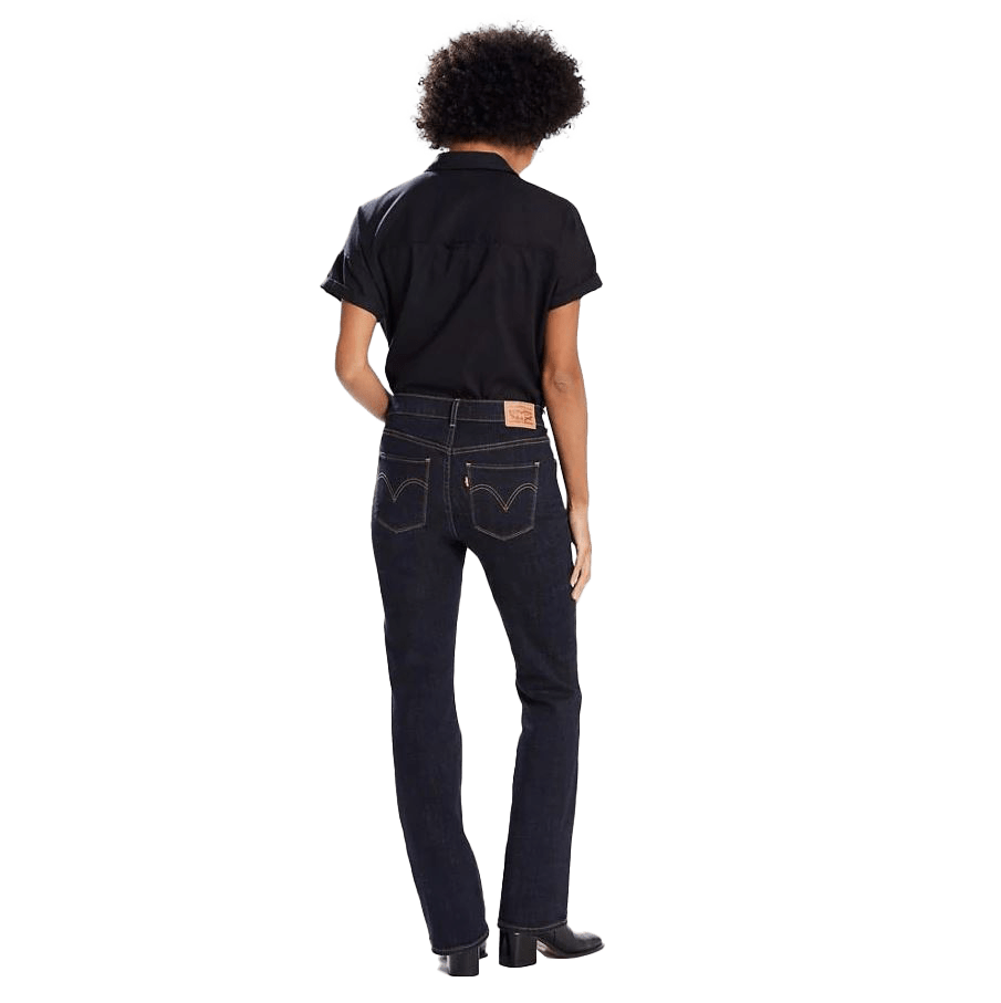 Levi Strauss Women's Classic Bootcut Lapis Island Blue Jeans