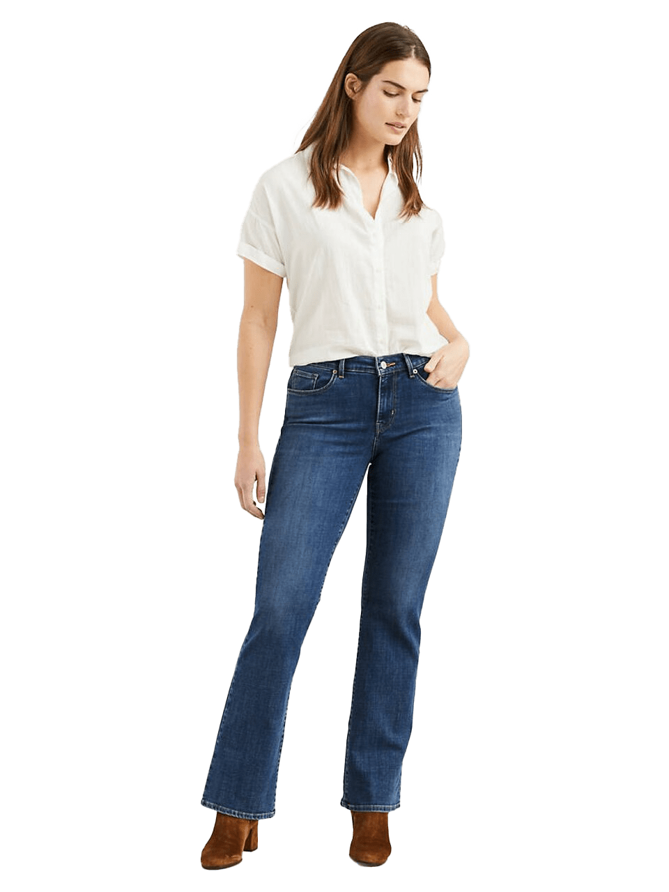 Levi Women's Classic Fit Bootcut Lapis Awe Jeans