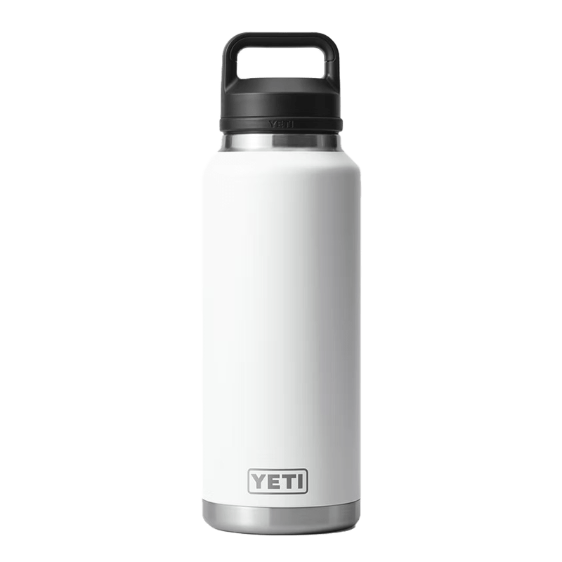 Yeti Rambler 46oz White Bottle Chug Cap