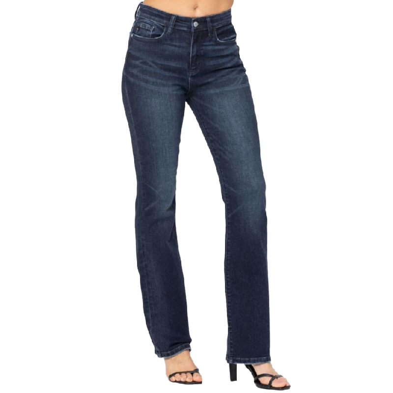 Judy Blue Womens High Rise Slim Bootcut Jeans