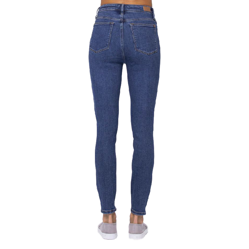 Judy Blue Womens Stone Wash Skinny Jeans