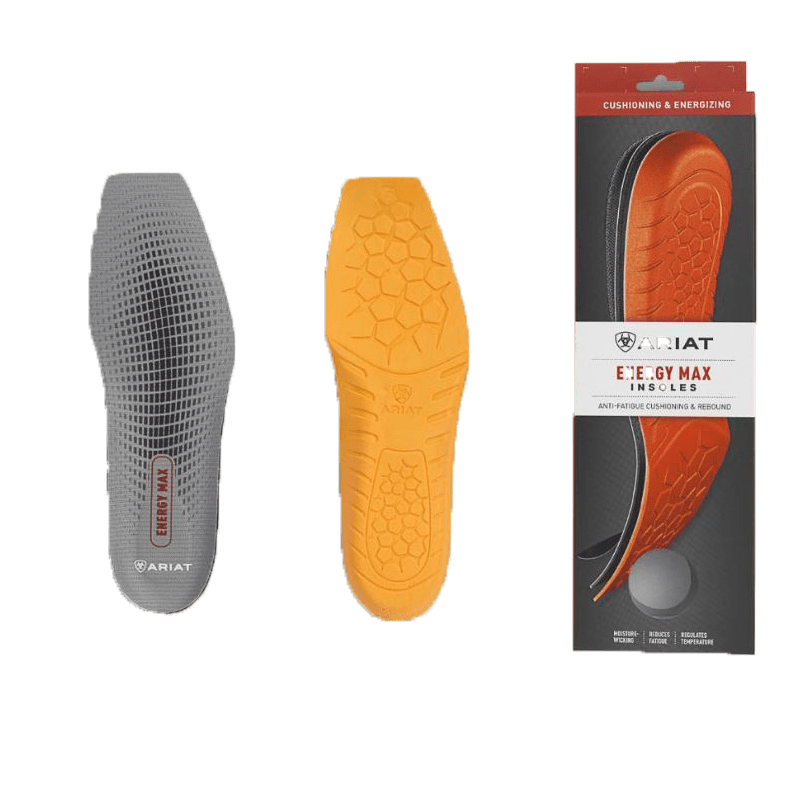 Ariat Men's Energy Max Square Toe Xtra-Comfort Insoles