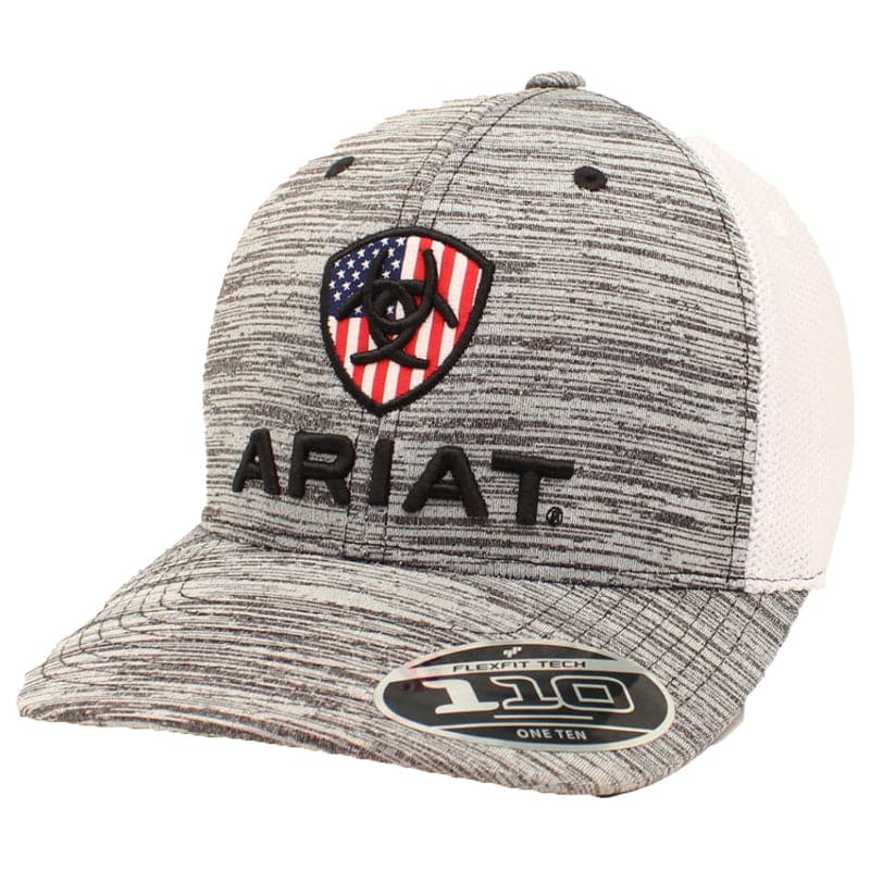 Shop The Boot Jack s Ariat USA Flag Logo Cap Stylish Comfortable Hats Caps