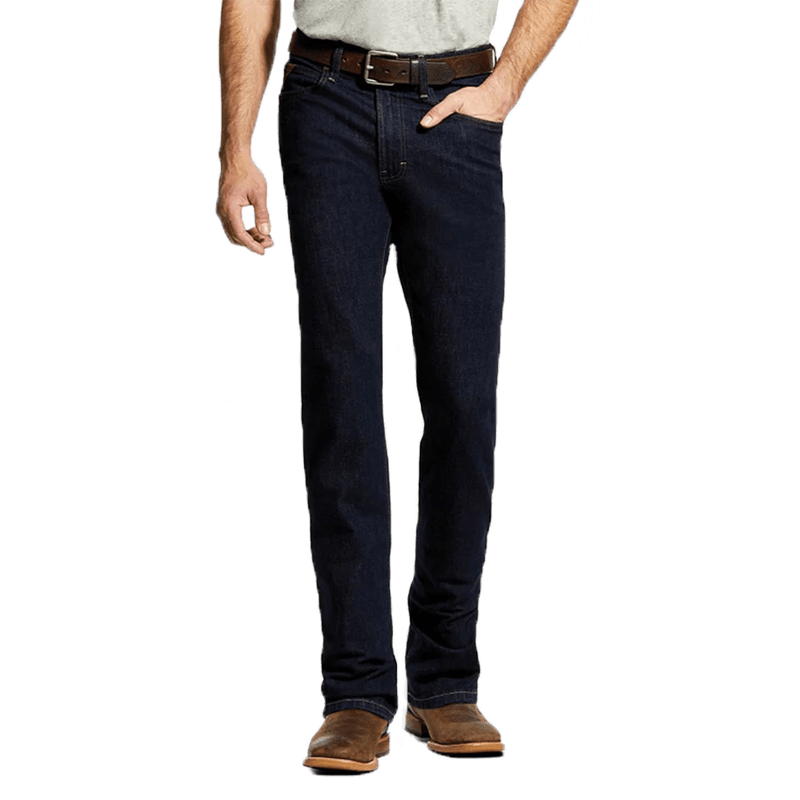Ariat Men's Legacy Stretch Stackable Straight Leg Blue Jeans